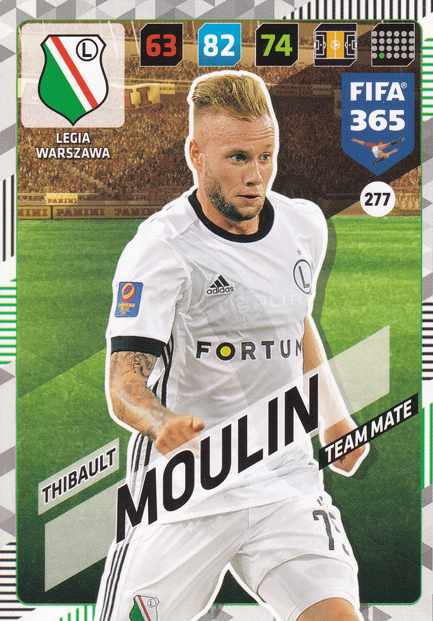 277. THIBAULT MOULIN - LEGIA WARSZAWA - TEAM MATE