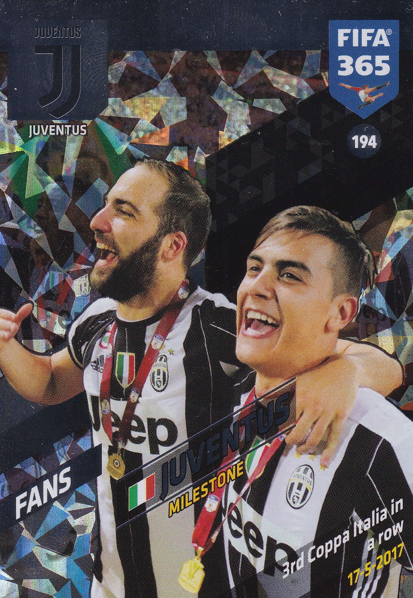 194. JUVENTUS - ITALIA - FANS - MILESTONE