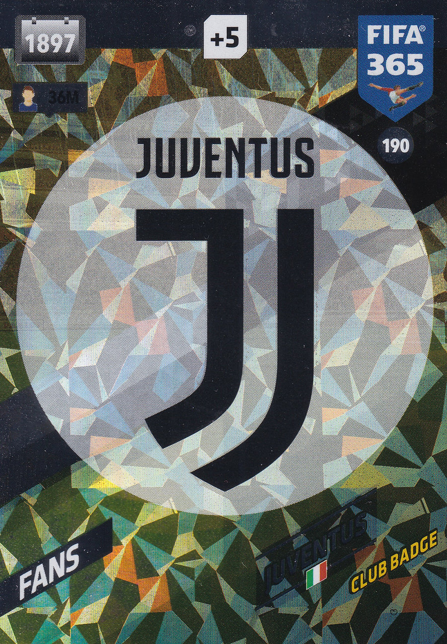 190. JUVENTUS - ITALIA - FANS - CLUB BADGE
