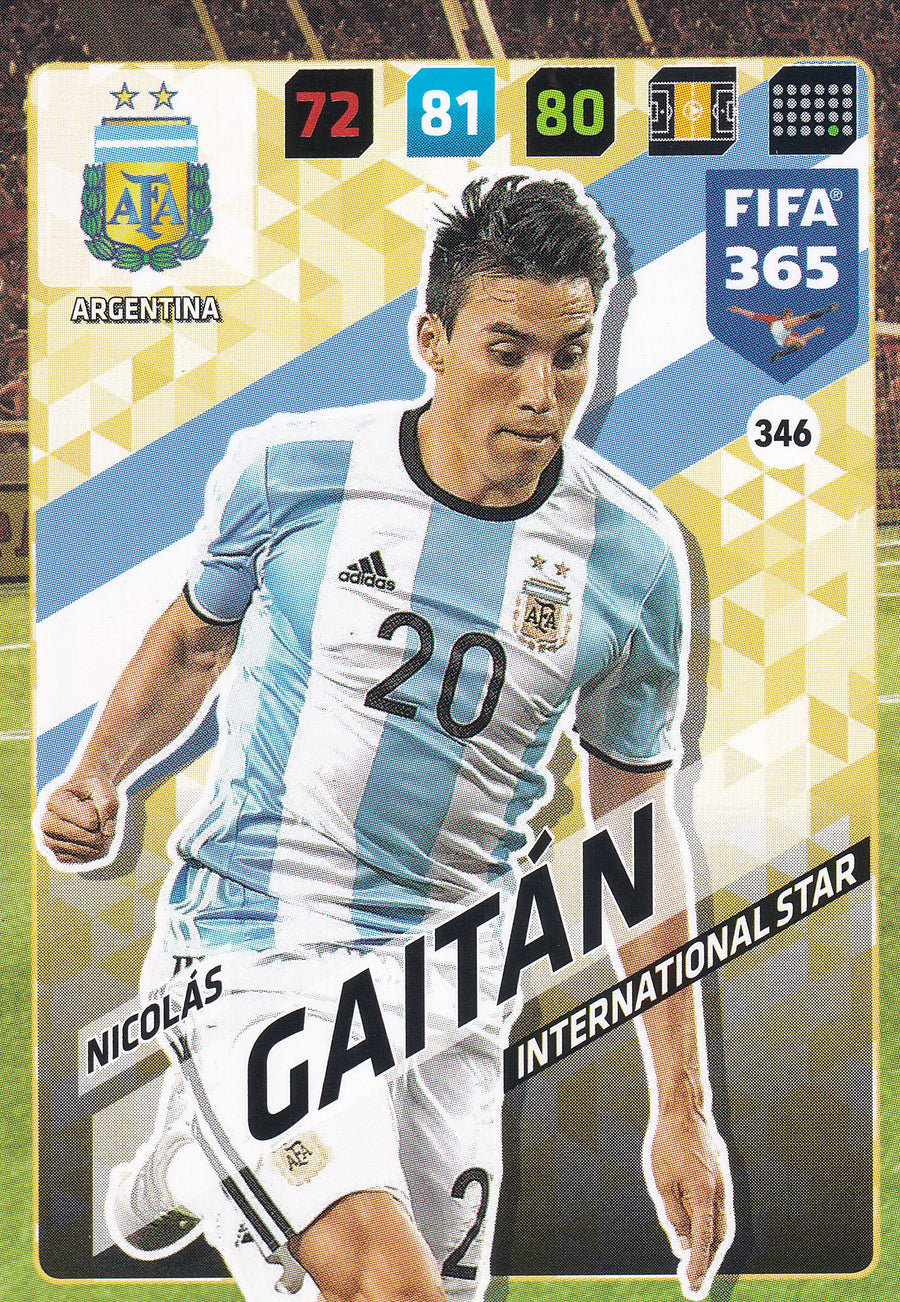 346. NUCOLÁS GAITAN - ARGENTINA - INTERNATIONAL STAR