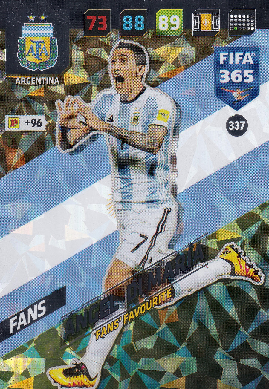 337. ÁNGEL DI MARIA - ARGENTINA - FANS - FANS’ FAVOURITE