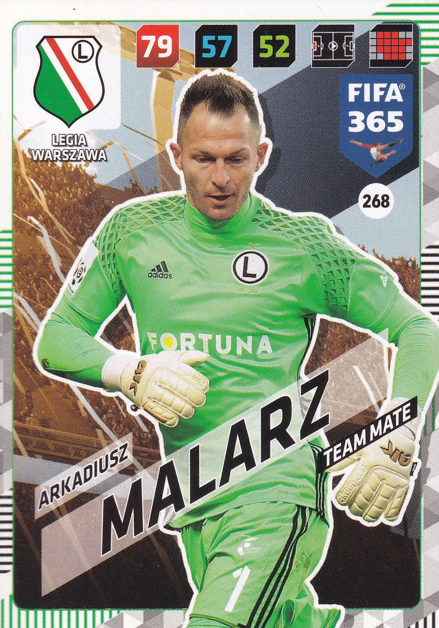 268. ARKADIUSZ MALARZ - LEGIA WARSZAWA - TEAM MATE