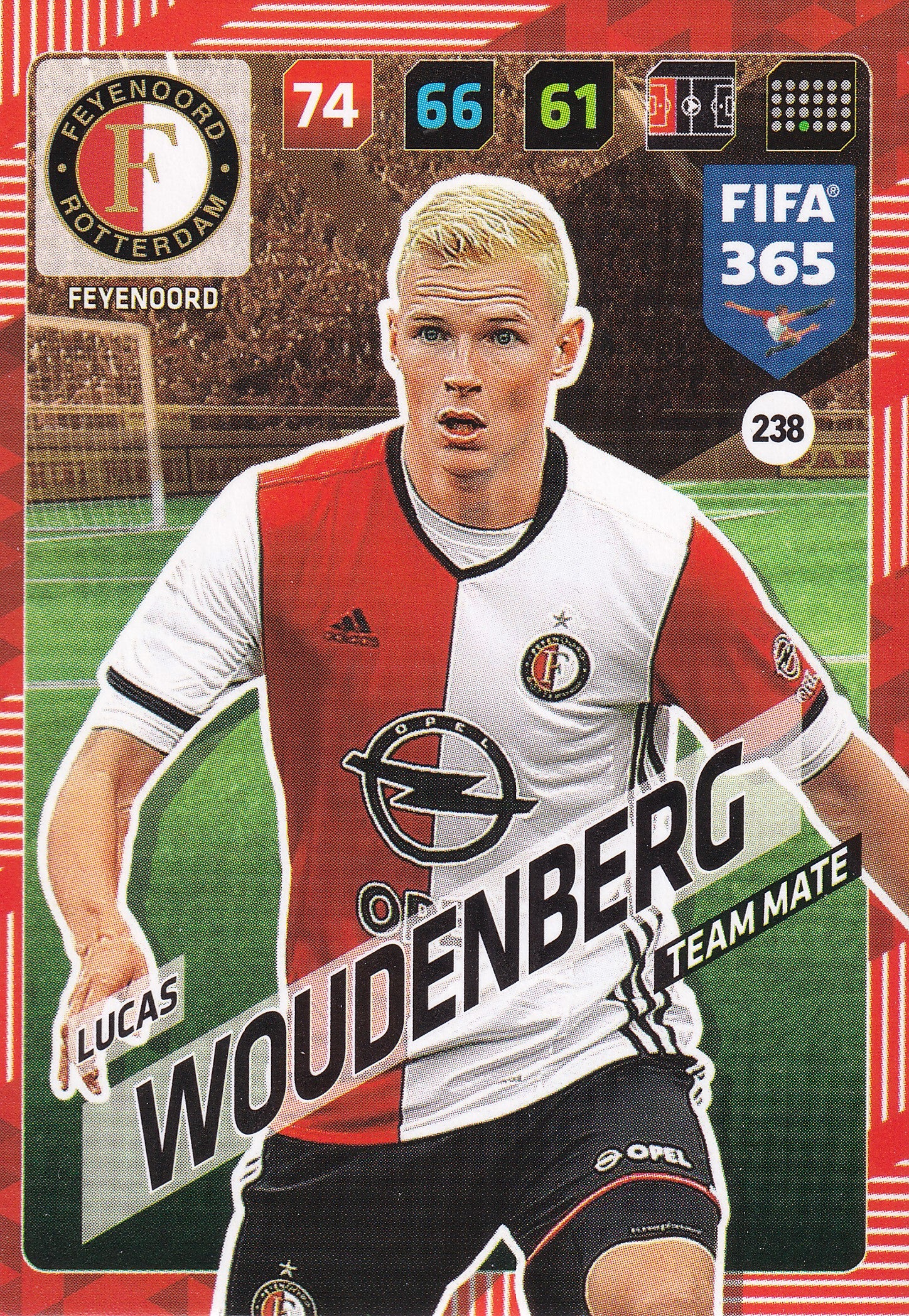 238. LUCAS WOUDENBERG - FEYENOORD - TEAM MATE