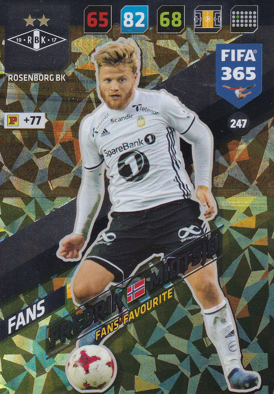 247. FREDRIK MIDTSJØ - ROSENBORG BK - FANS - FANS’ FAVOURITE