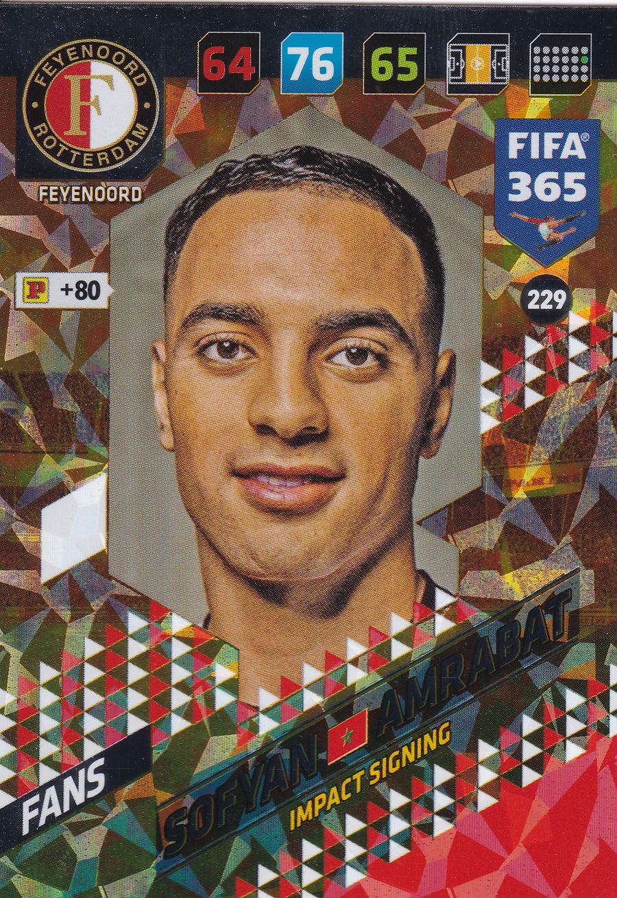 229. SOFYAN AMRABAT - FEYENOORD - FANS - IMPACT SIGNING
