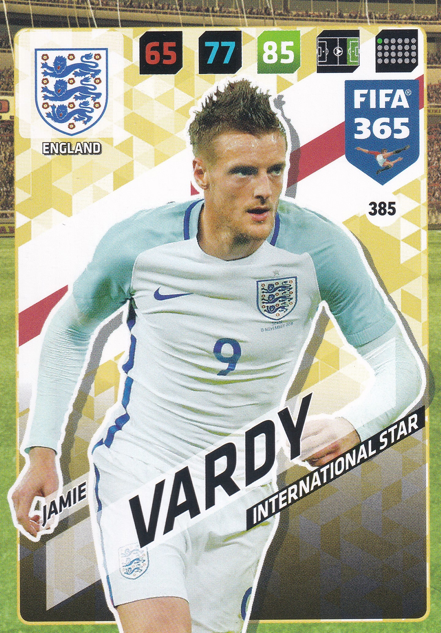 385. JAMIE VARDY - ENGLAND - INTERNATIONAL STAR