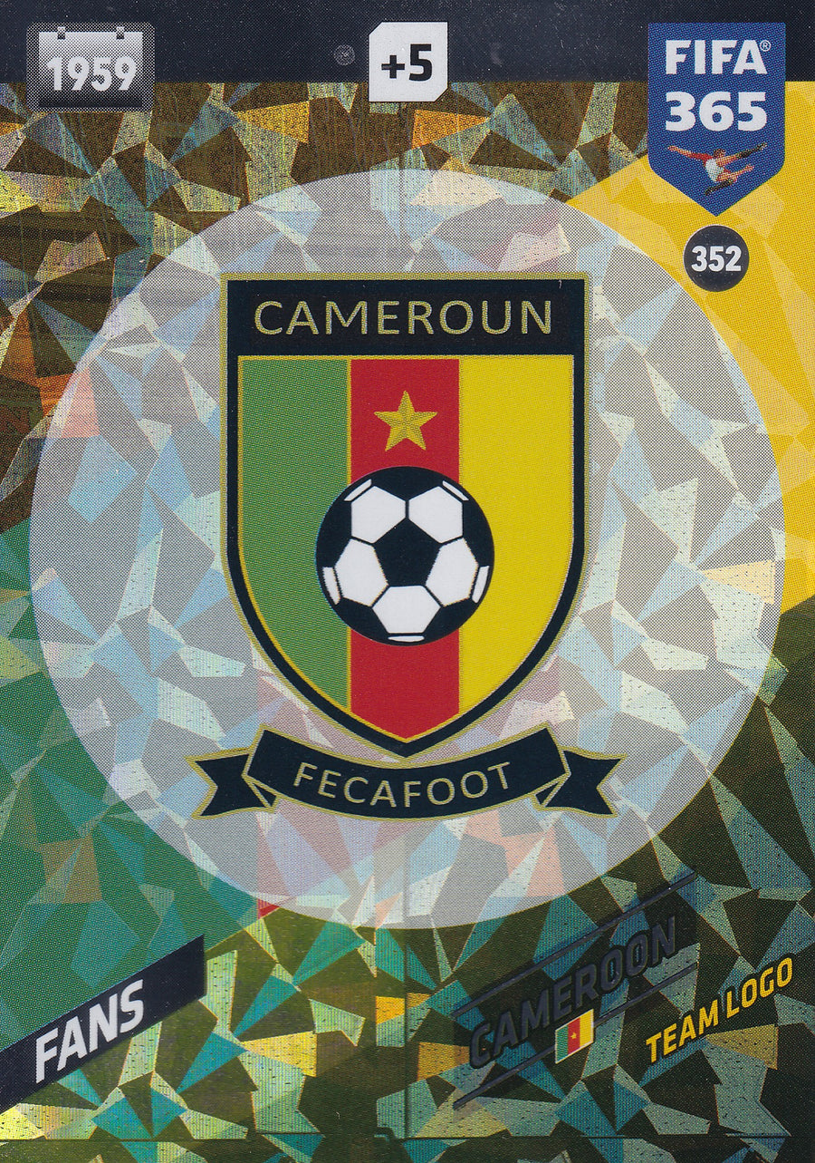 352. CAMEROON - FANS - TEAM LOGO