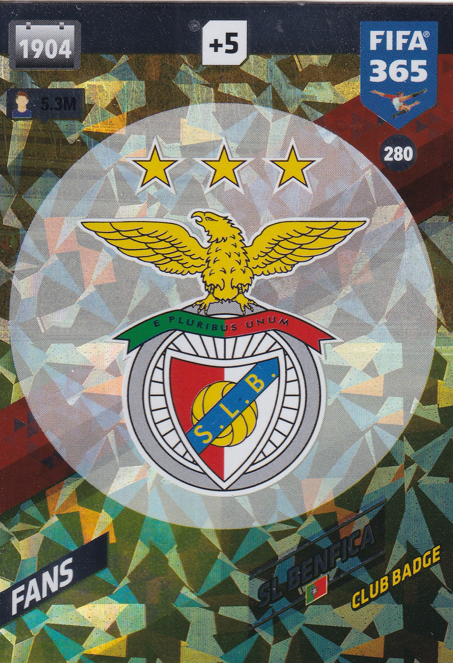 280. SL BENFICA - PORTUGAL - FANS - CLUB BADGE