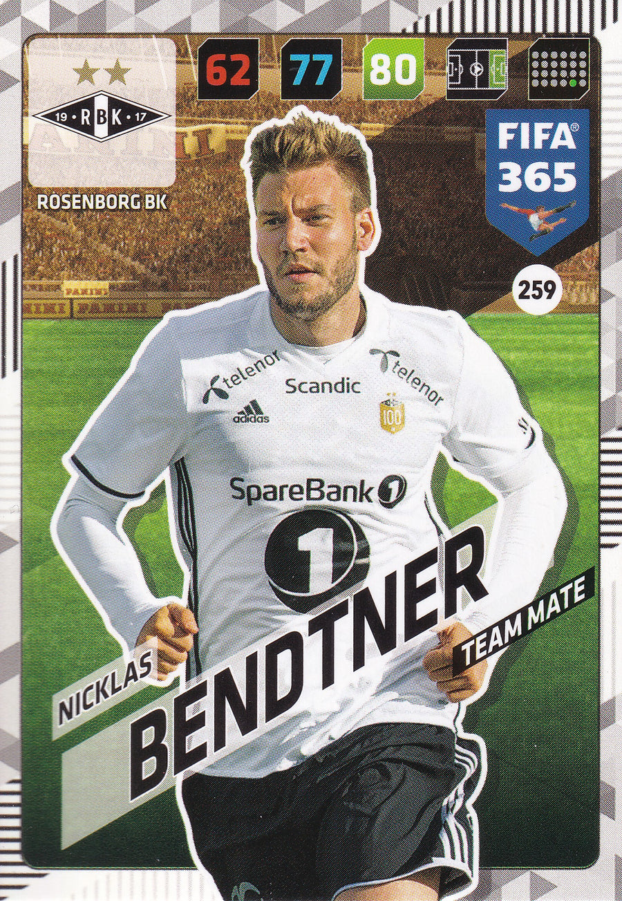 259. NICKLAS BENDTNER - ROSENBORG BK - TEAM MATE