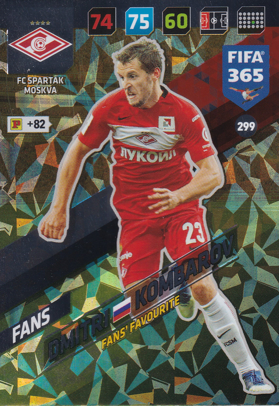 299. DMITRI KOMBAROV - FC SPARTAK MOSKVA - FANS - FANS’ FAVOURITE