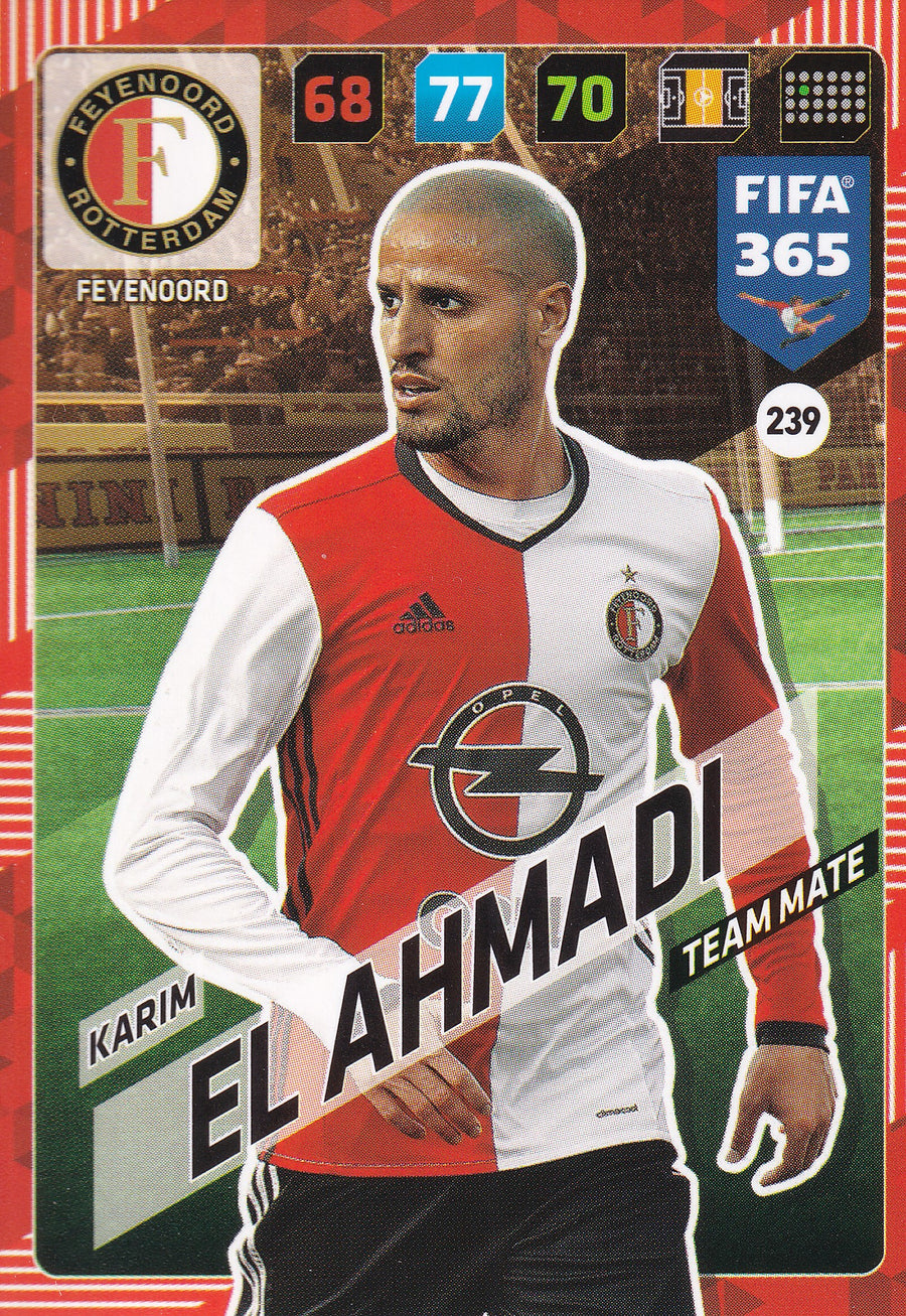 239. KARIM EL AHMADI - FEYENOORD - TEAM MATE