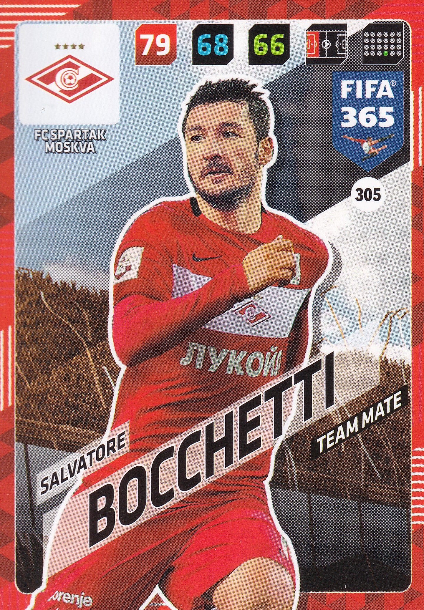 305. SALVATORE BOCCHETTI - FC SPARTAK MOSKVA - TEAM MATE