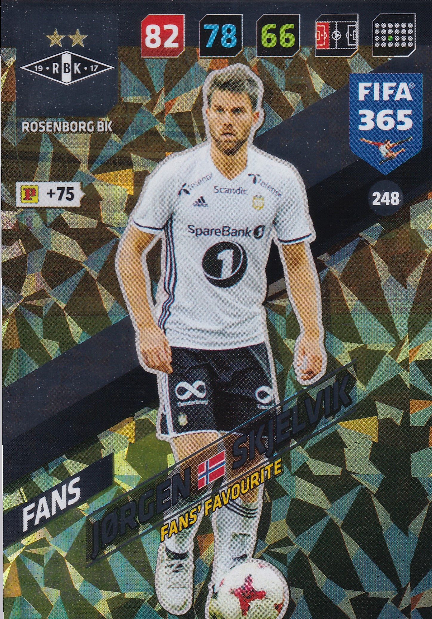 248. JØRGEN SKJELVIK - ROSENBORG BK - FANS - FANS’ FAVOURITE