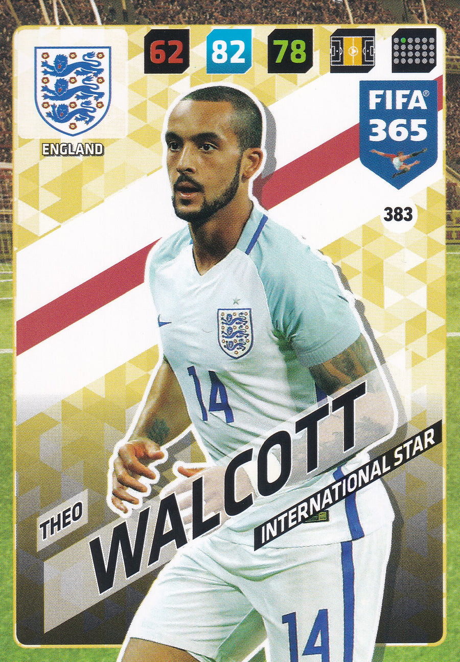 383. THEO WALCOTT - ENGLAND - INTERNATIONAL STAR