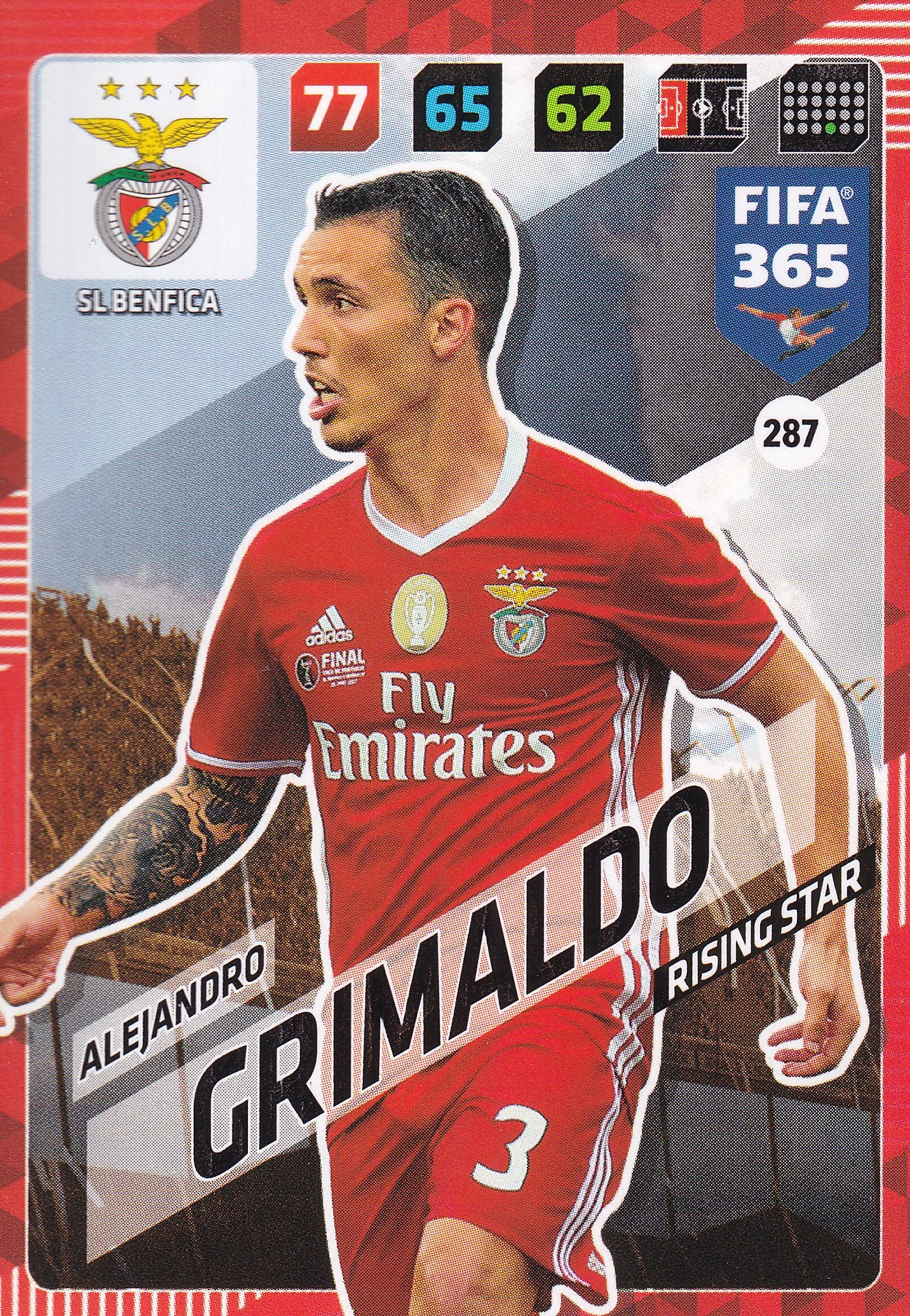 287. ALEJANDRO GRIMALDO - SL BENFICA - RISING STAR