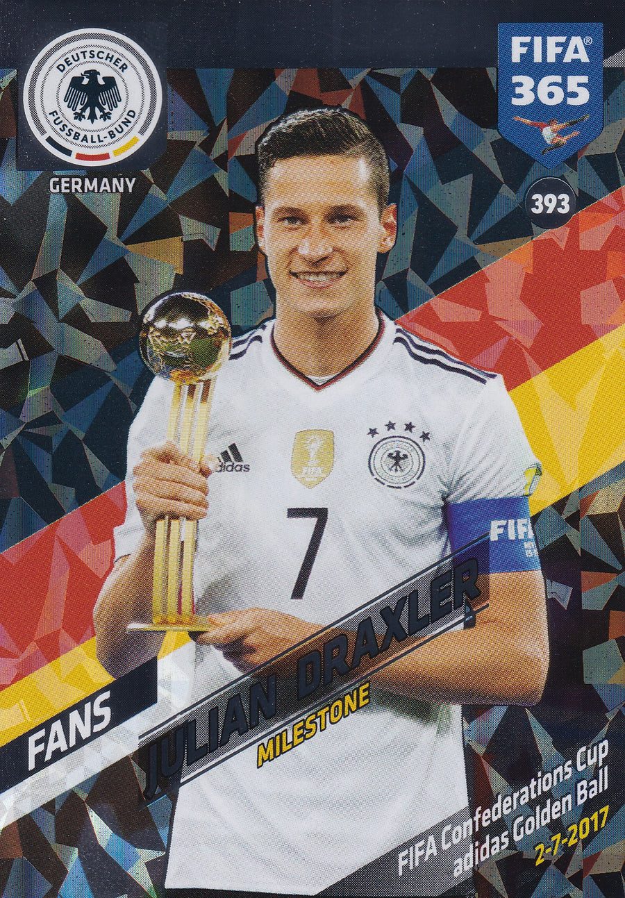 393. JULIAN DRAXLER - GERMANY - FANS - MILESTONE
