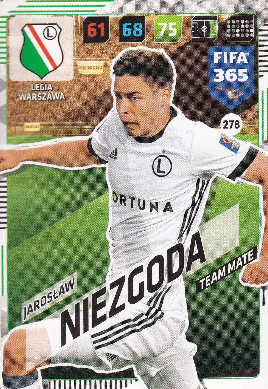 278. JAROSLAW NIEZGODA - LEGIA WARSZAWA - TEAM MATE