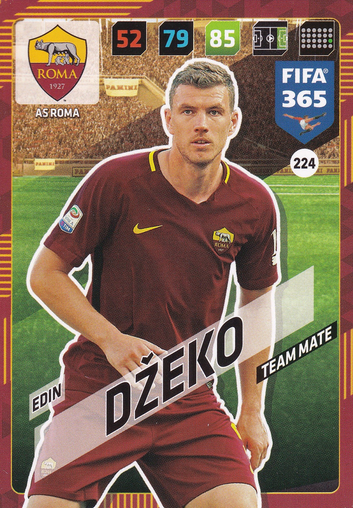 224. EDIN DZEKO - AS ROMA - TEAM MATE