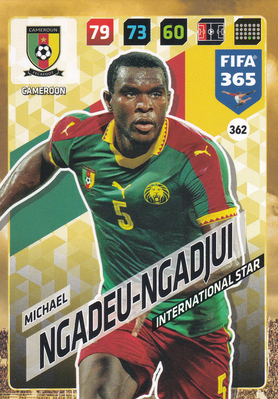 362. MICHAEL NGADEU-NGADJUI - CAMEROON - INTERNATIONAL STAR