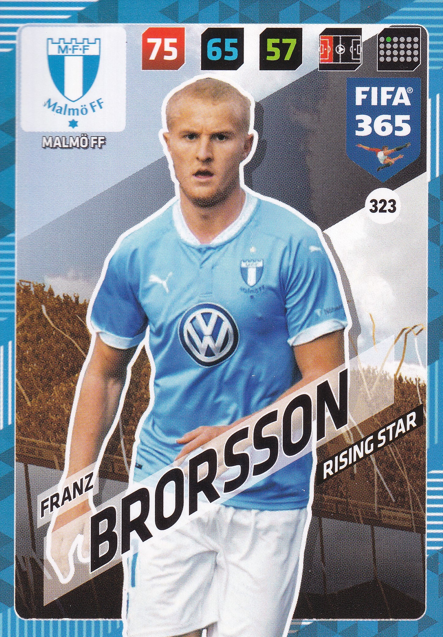 323. FRANZ BRORSSON - MALMÖ FF - RISING STAR