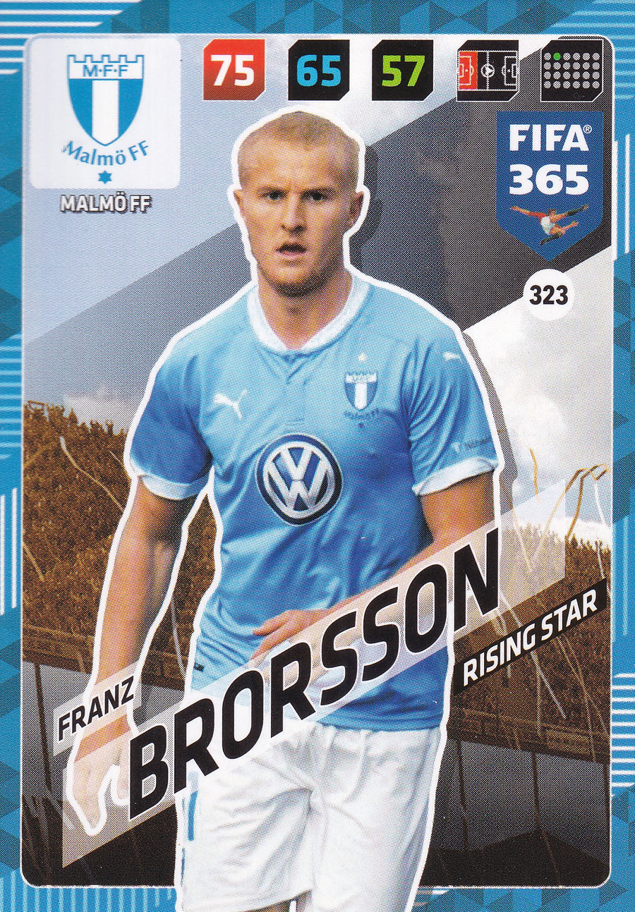 323. FRANZ BRORSSON - MALMÖ FF - RISING STAR