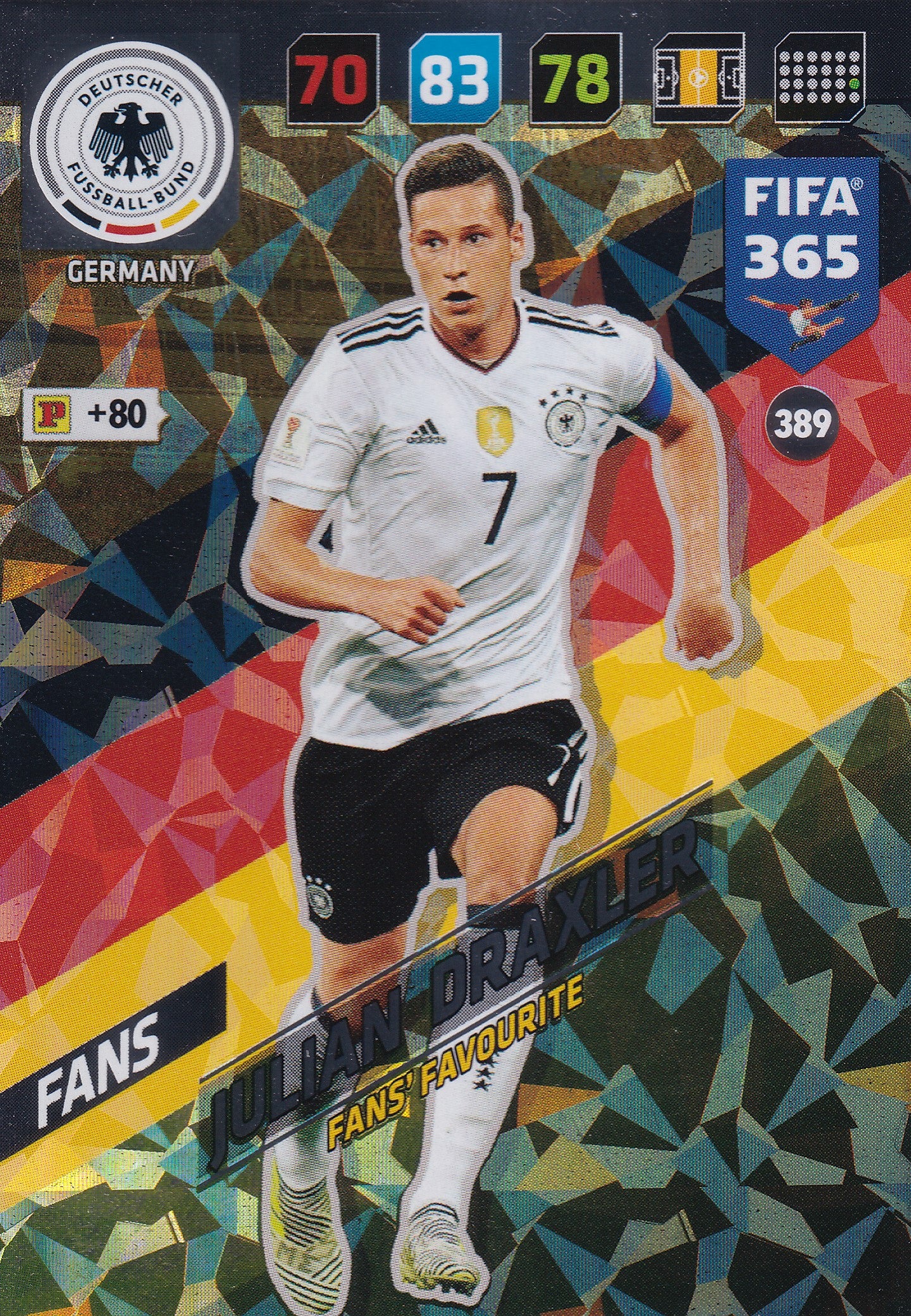 389. JULIAN DRAXLER - GERMANY - FANS - FANS’ FAVOURITE