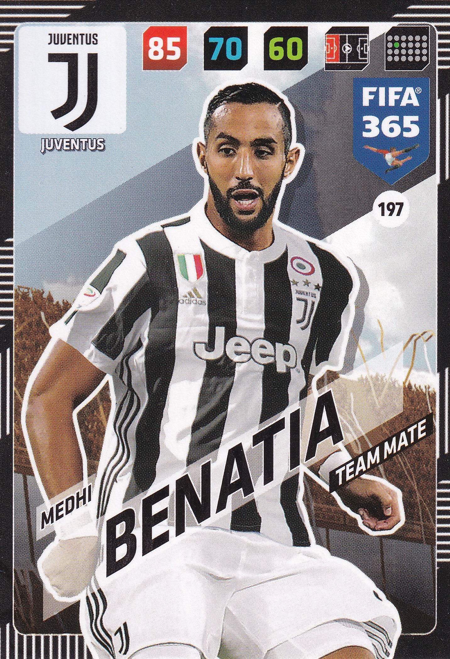 197. MEDHI BENATIA - JUVENTUS - TEAM MATE