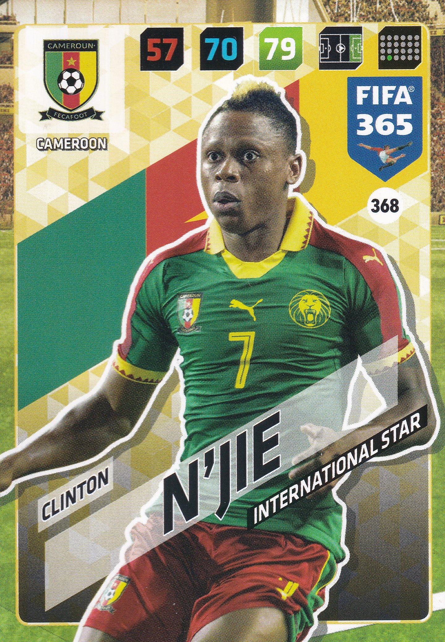 368. CLINTON N’JIE - CAMEROON - INTERNATIONAL STAR