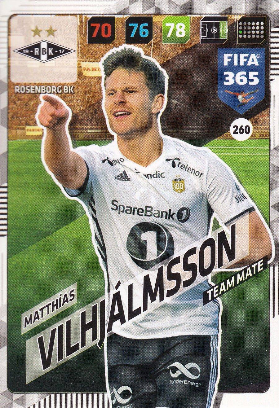 260. MATTHIAS VILHJÁLMSSON - ROSENBORG BK - TEAM MATE