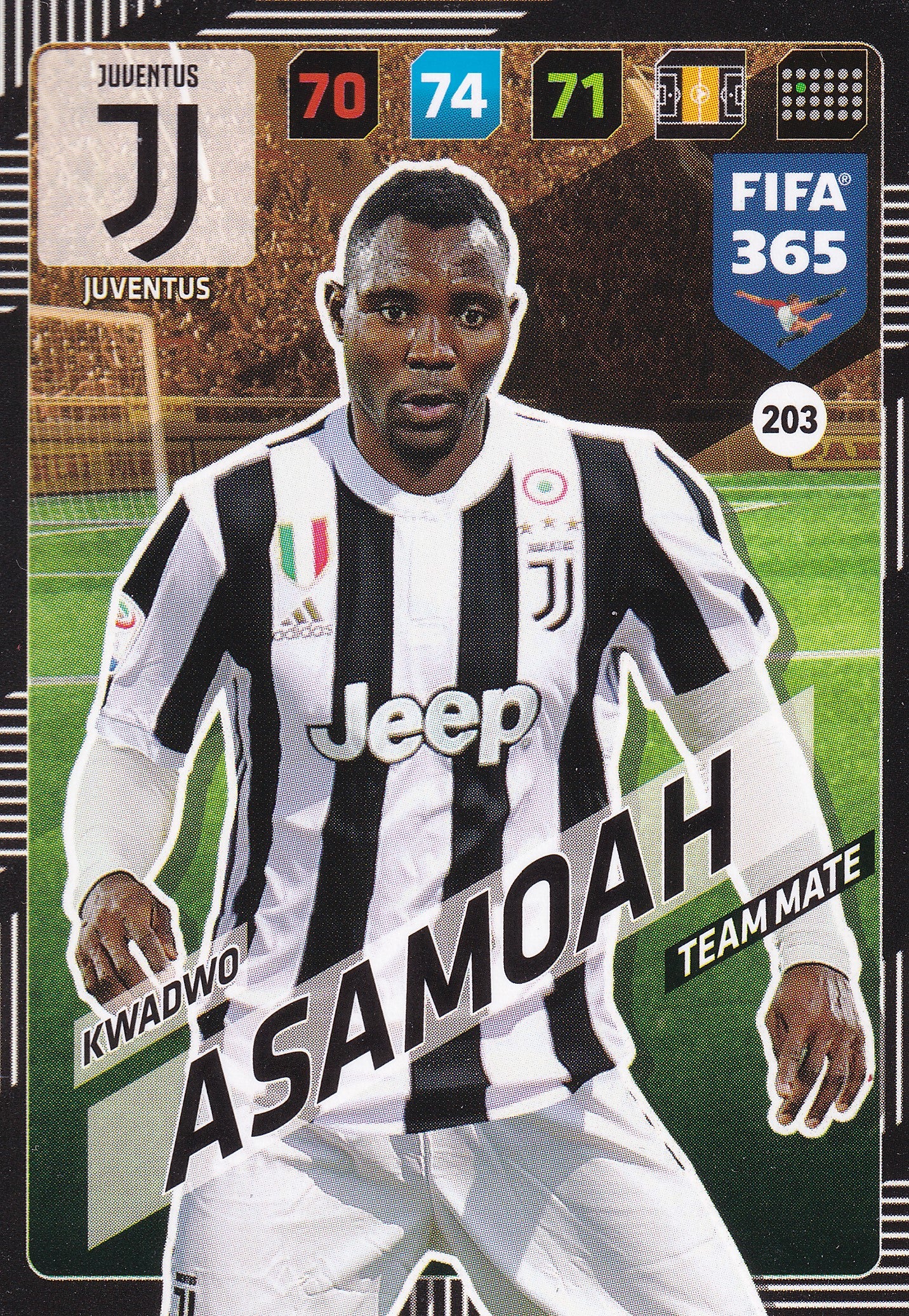 203. KWADWO ASAMOAH - JUVENTUS - TEAM MATE
