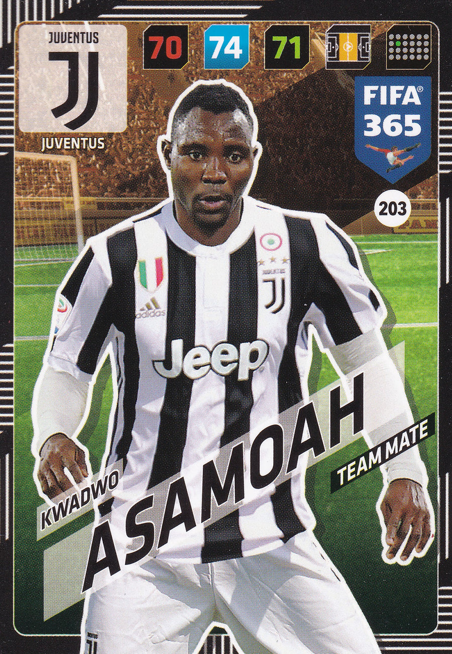 203. KWADWO ASAMOAH - JUVENTUS - TEAM MATE