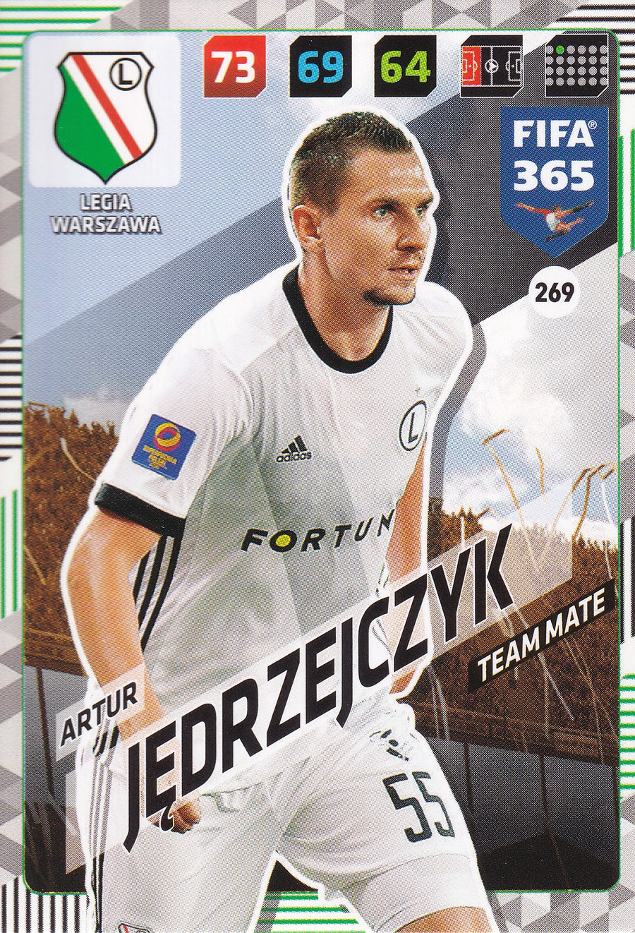 269. ARTUR JESRZEJCZYK - LEGIA WARSZAWA - TEAM MATE