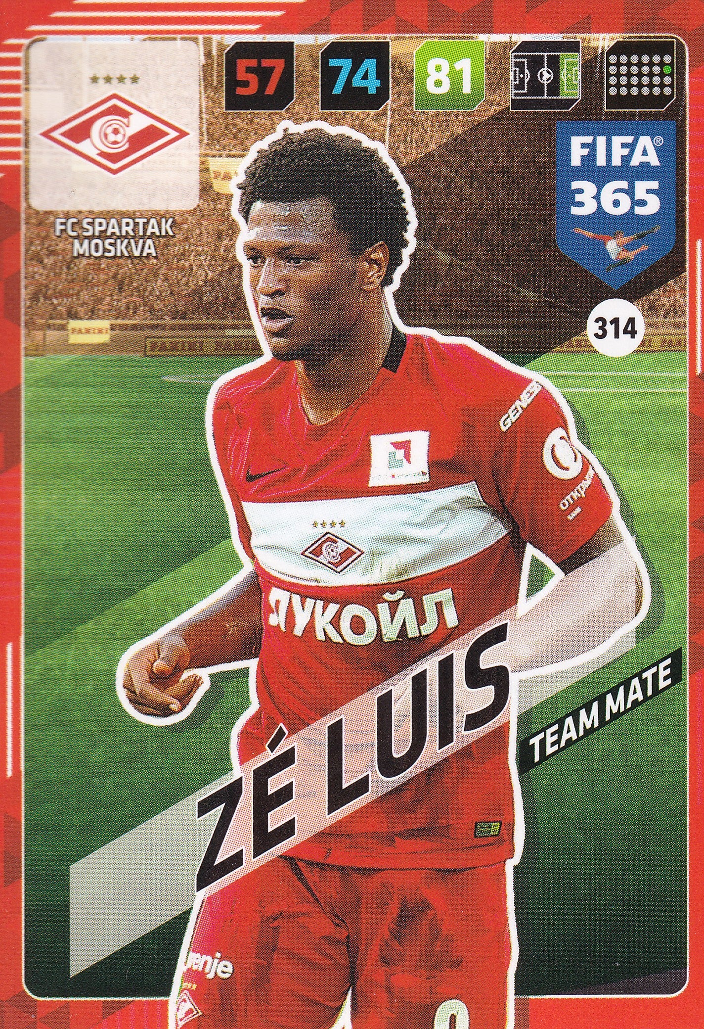 314. SÉ LUIS - FC SPARTAK MOSKVA - TEAM MATE