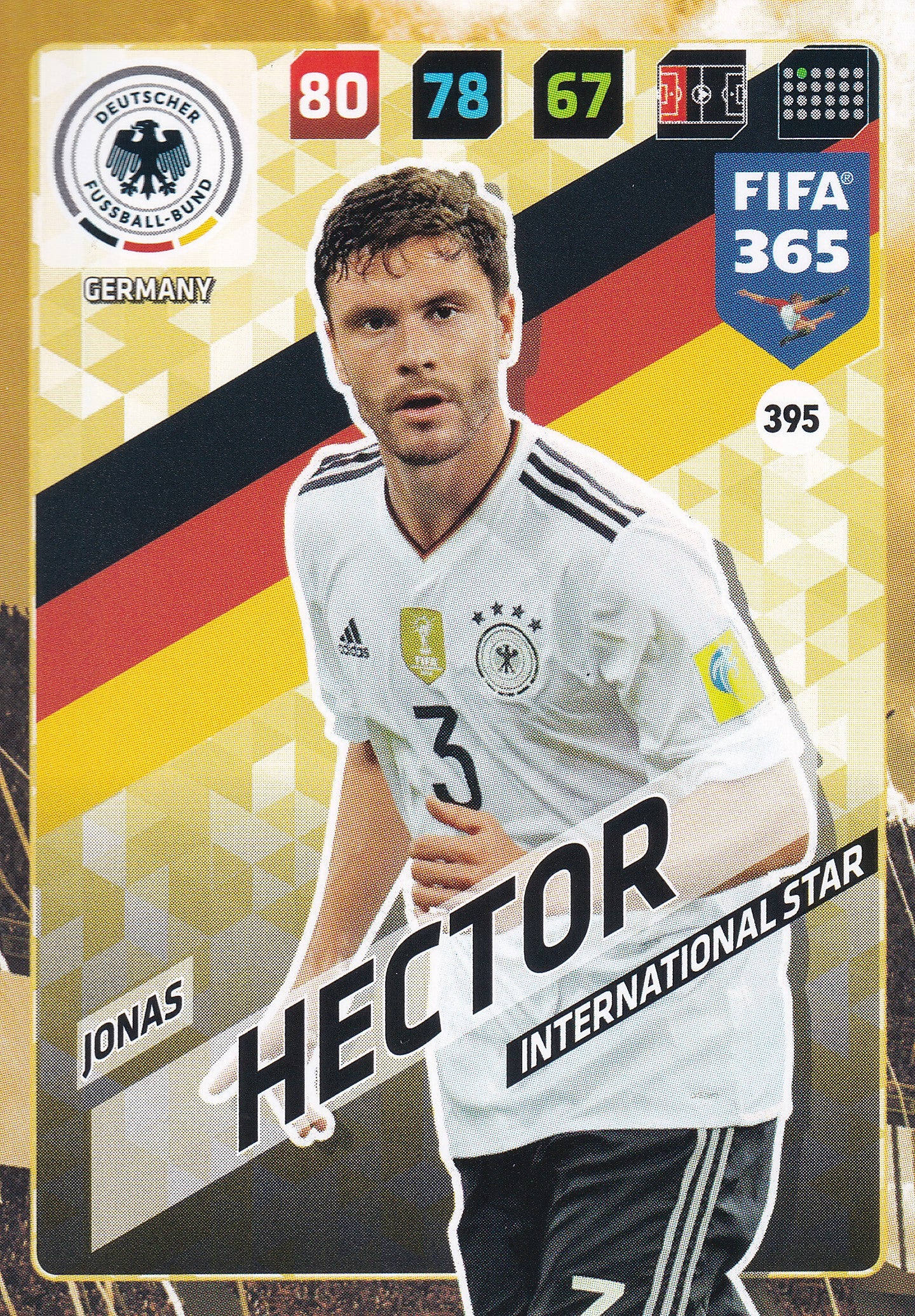 395. JONAS HECTOR - GERMANY - INTERNATIONAL STAR
