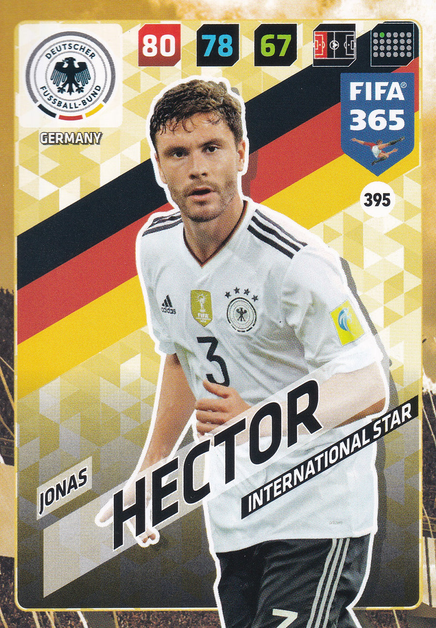 395. JONAS HECTOR - GERMANY - INTERNATIONAL STAR