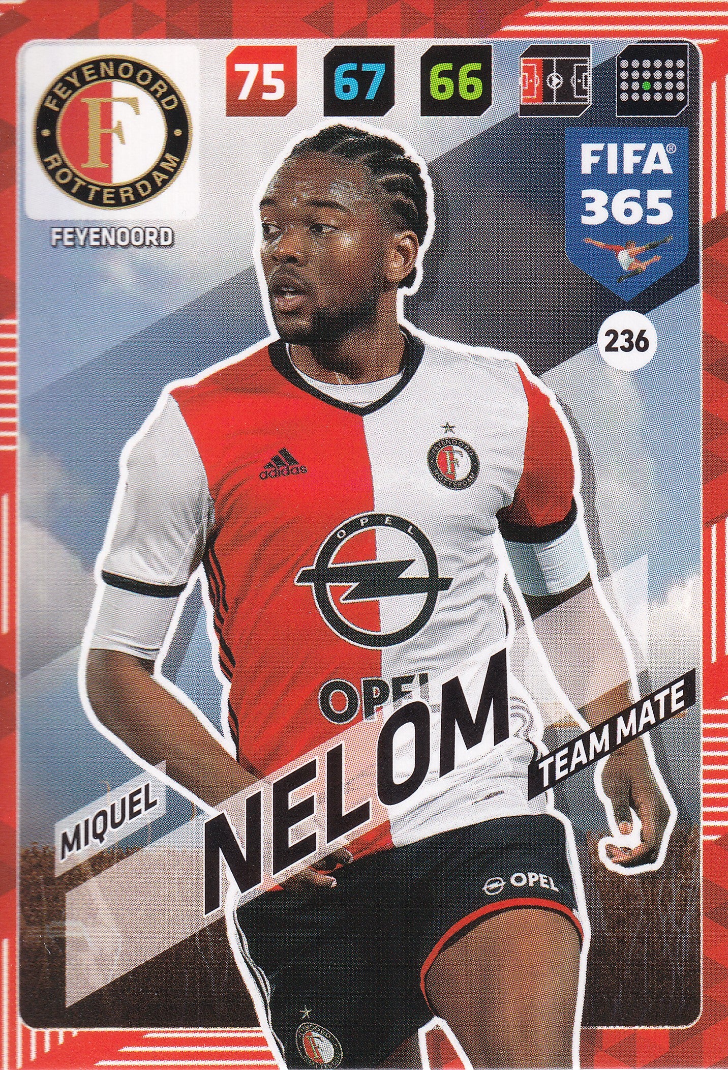 236. MIQUEL NELOM - FEYENOORD - TEAM MATE