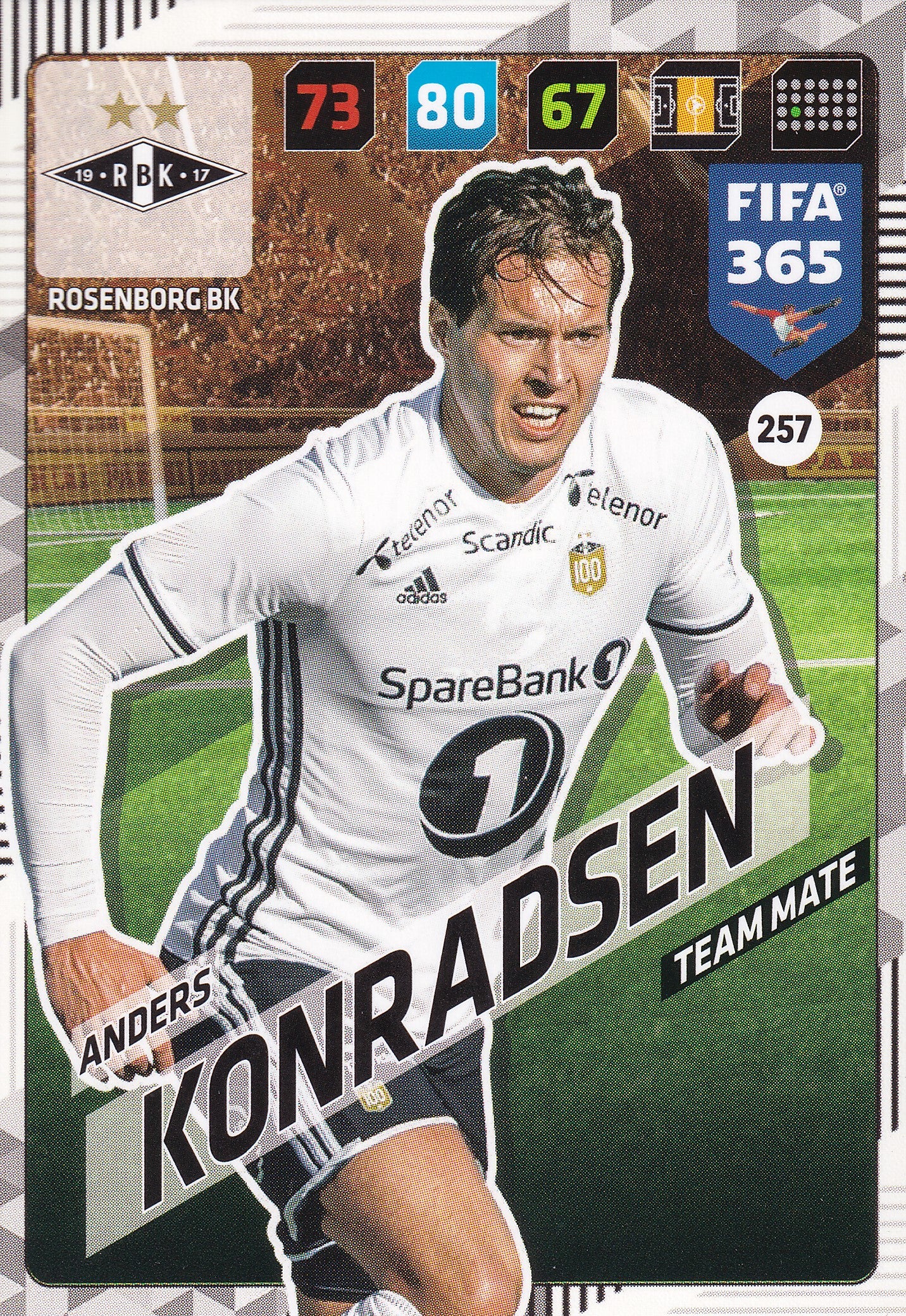 257. ANDERS KONRADSEN - ROSENBORG BK - TEAM MATE