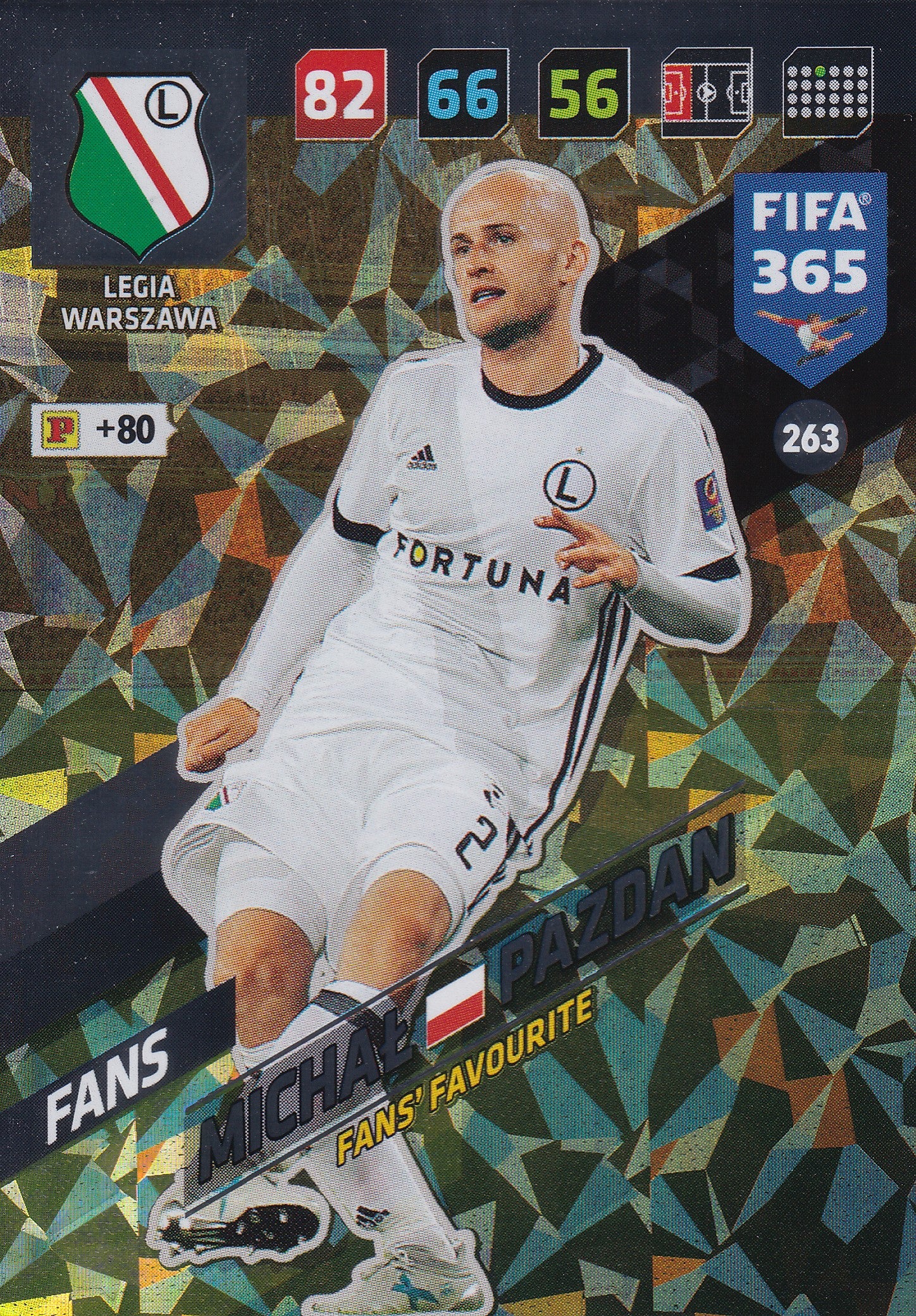 263. MICHALSEN PAZDAN - LEGIA WARSZAWA - FANS - FANS’ FAVOURITE