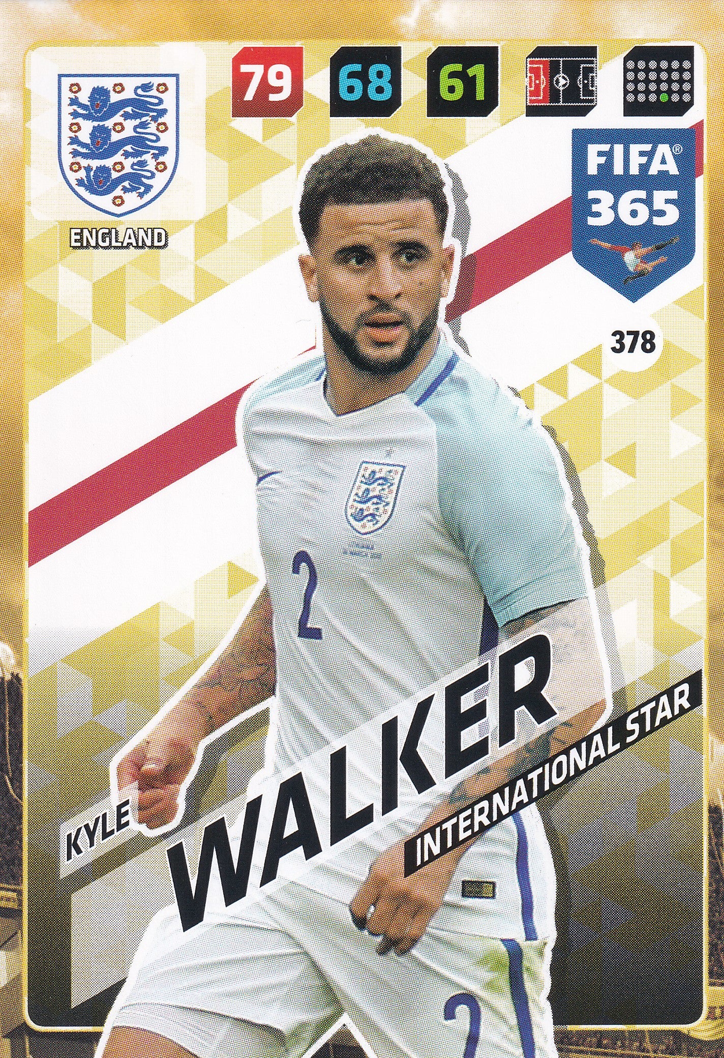 378. KYLE WALKER - ENGLAND - INTERNATIONAL STAR
