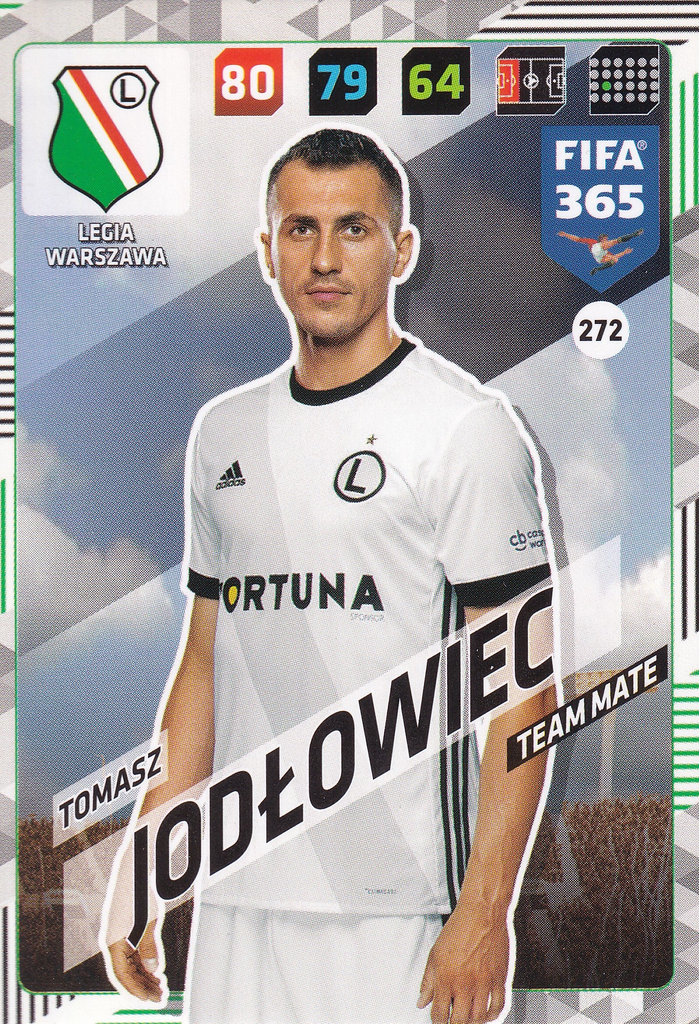 272. TOMASZ JODLOWIEC - LEGIA WARSZAWA - TEAM MATE