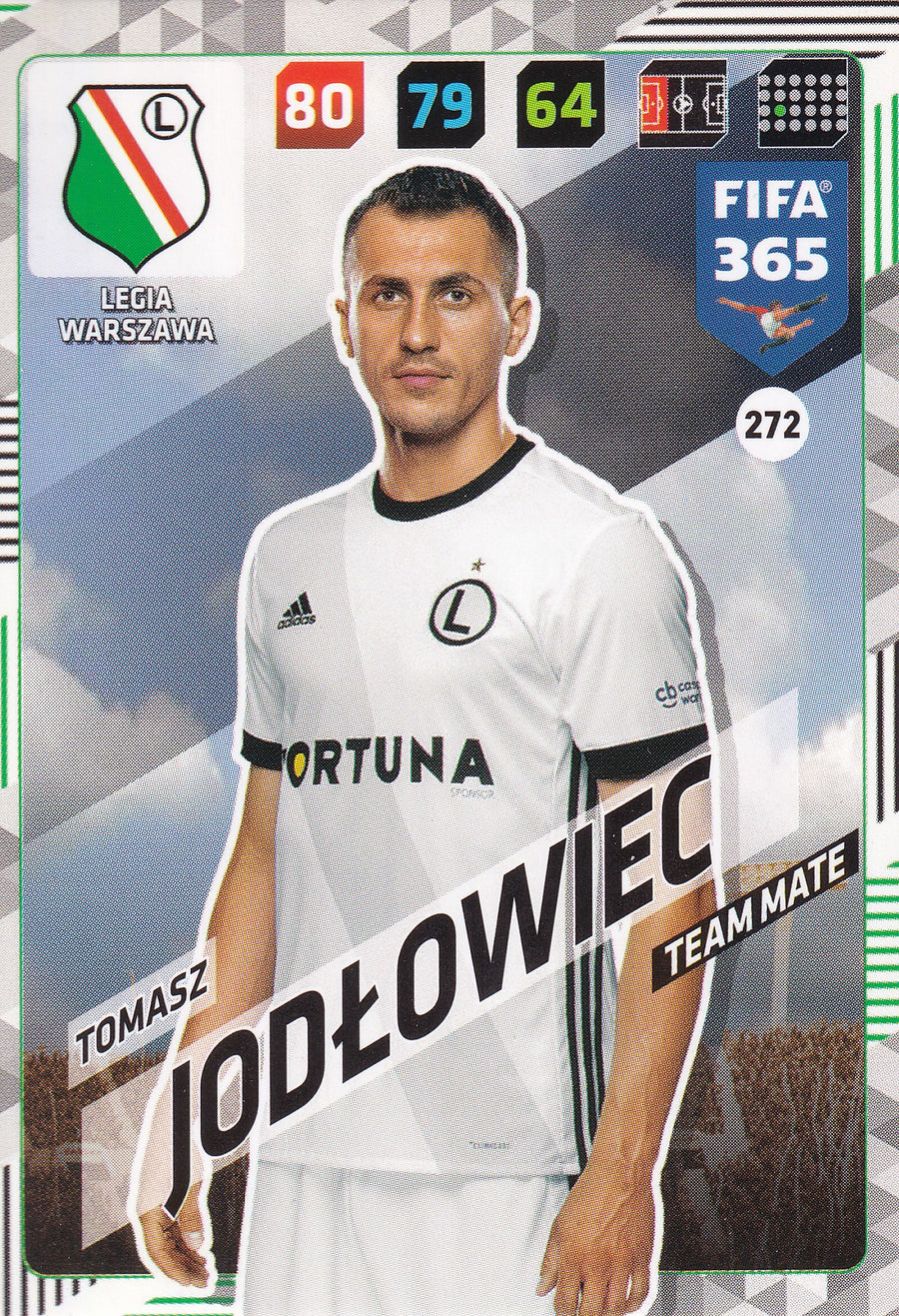 272. TOMASZ JODLOWIEC - LEGIA WARSZAWA - TEAM MATE