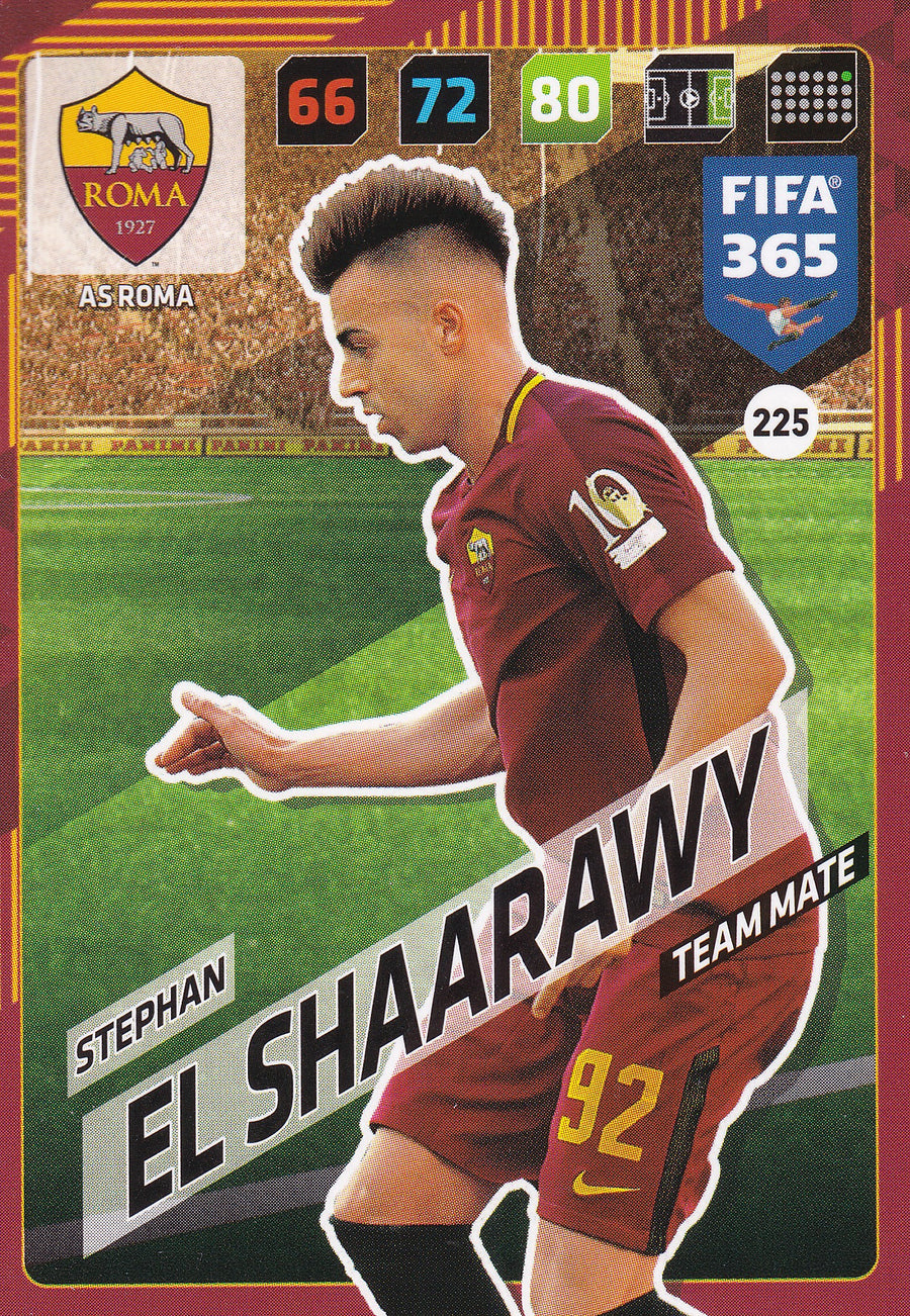 225. STEPHAN EL SHAARAWY - AS ROMA - TEAM MATE