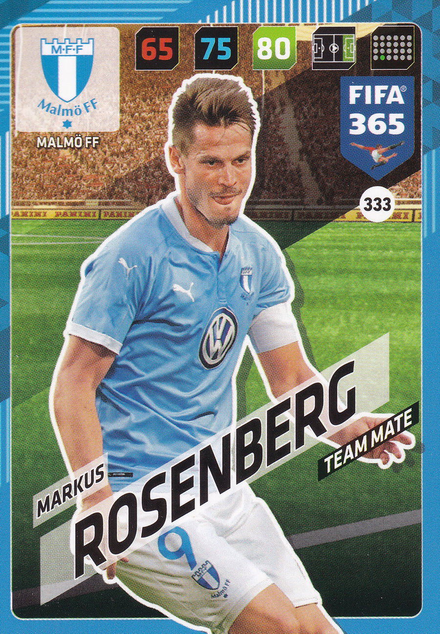 333. MARKUS ROSENBERG - MALMÖ FF - TEAM MATE