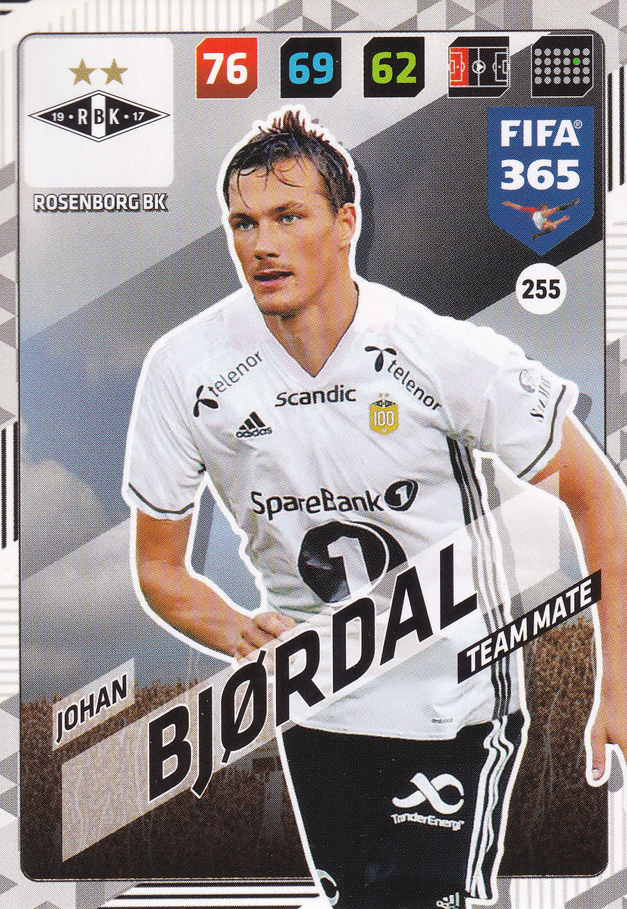255. JOHAN BJØRDAL - ROSENBORG BK - TEAM MATE