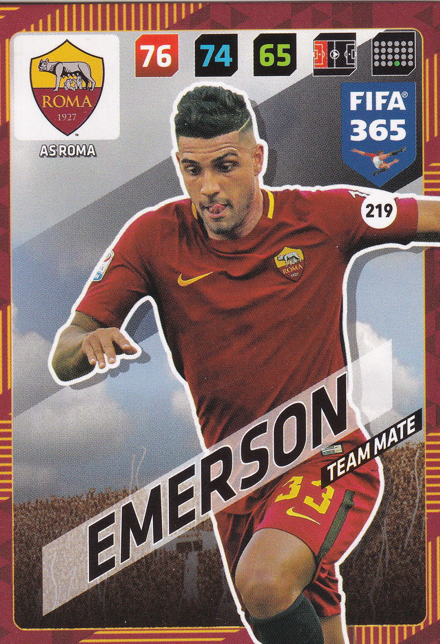 219. EMERSON - AS ROMA - TEAM MATE