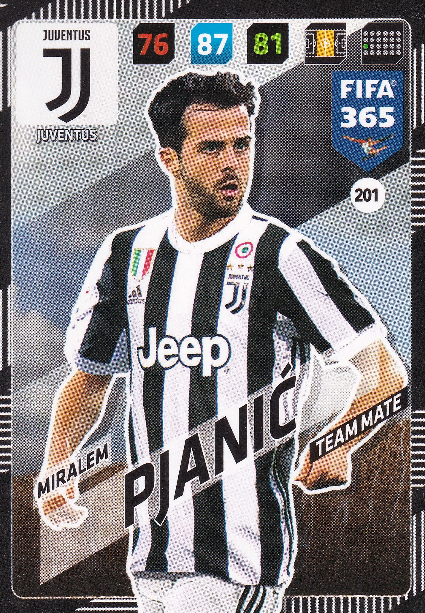 201. MIRALEM PJANIC - JUVENTUS - TEAM MATE
