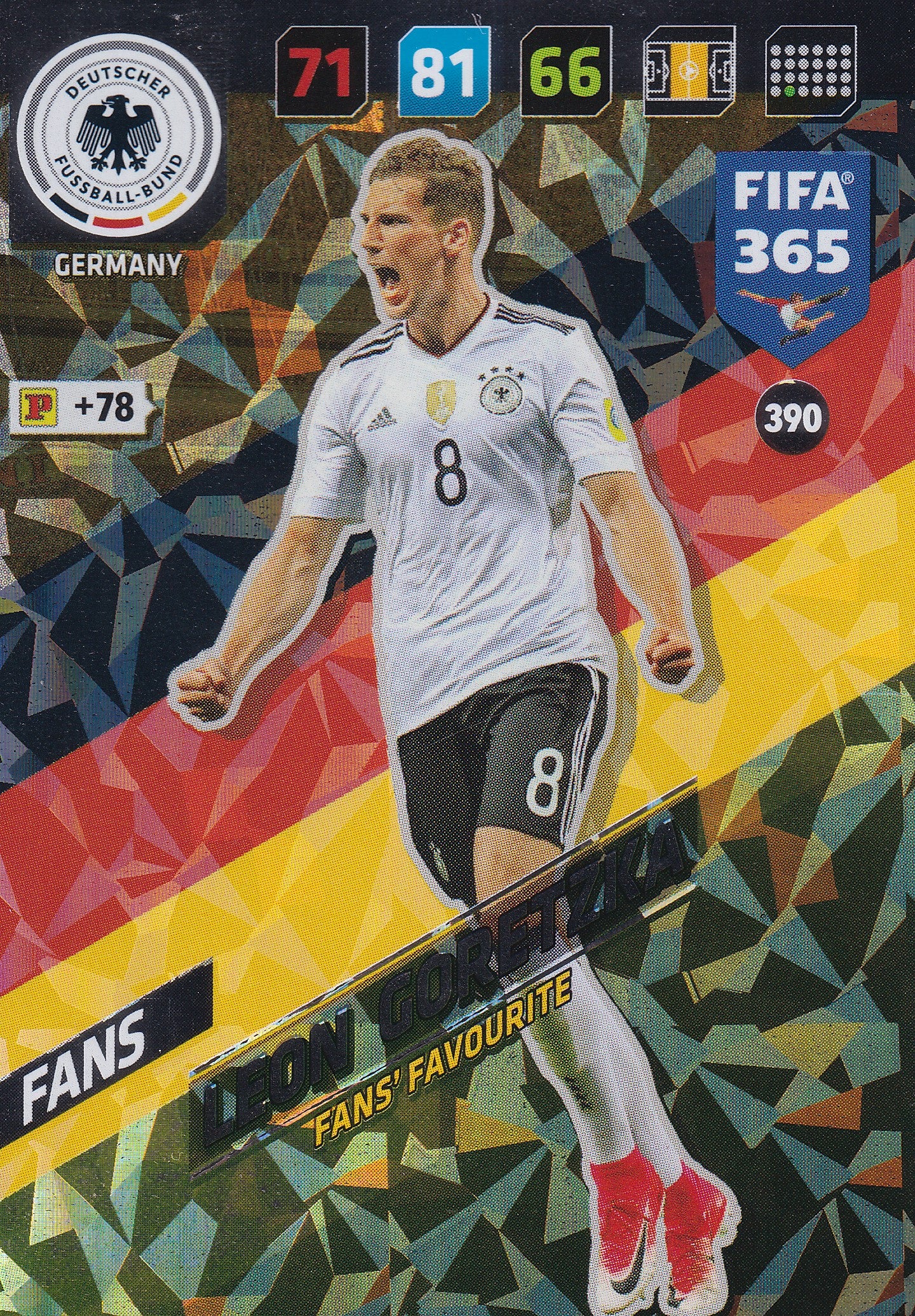 390. LEON GORETZKA - GERMANY - FANS - FANS’ FAVOURITE