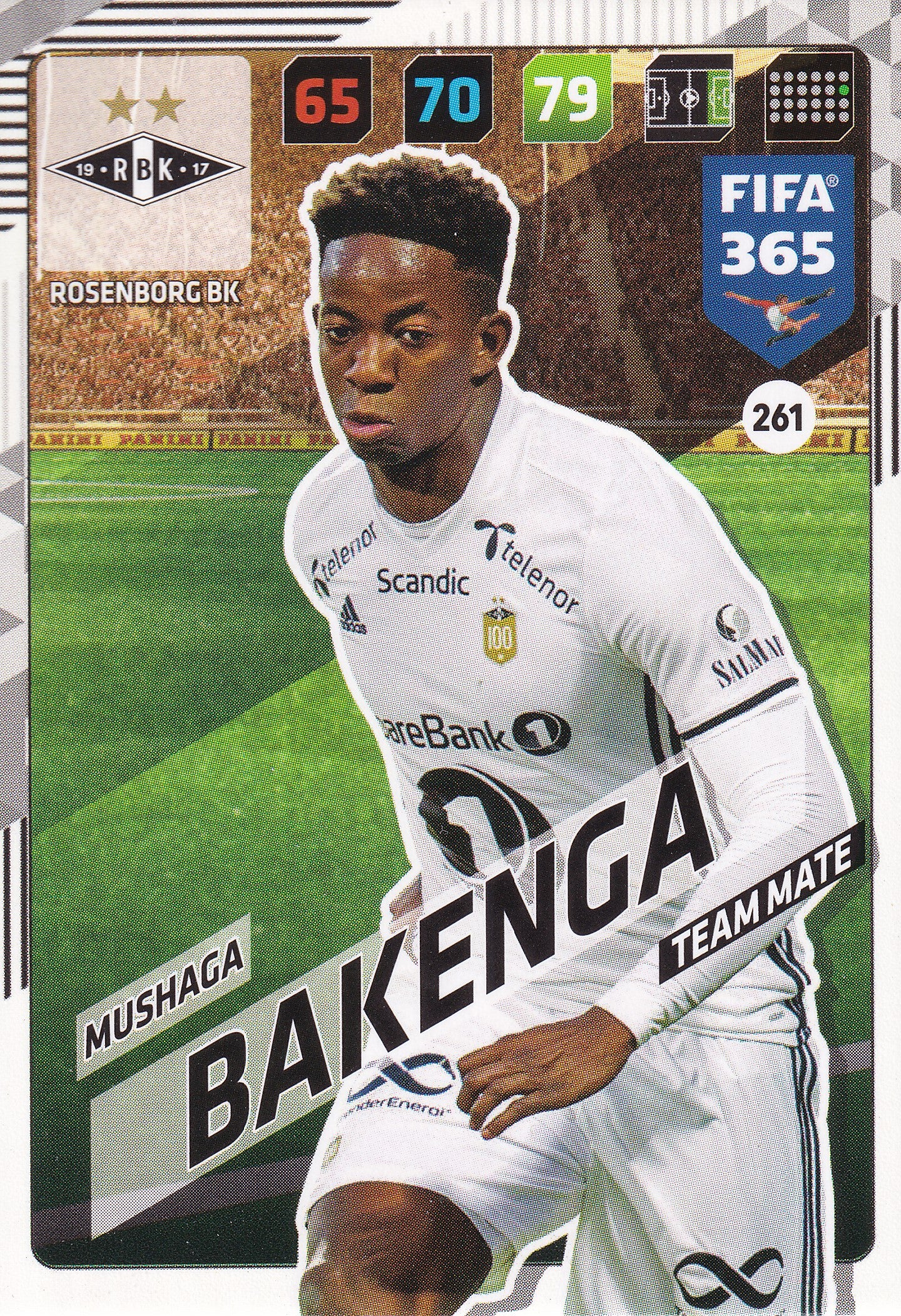 261. MUSHAGA BAKENGA - ROSENBORG BK - TEAM MATE