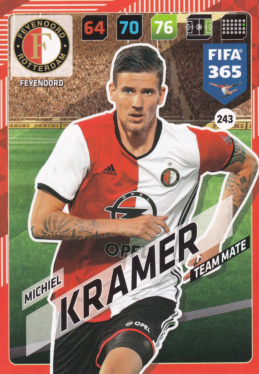 243. MICHIEL KRAMER - FEYENOORD - TEAM MATE