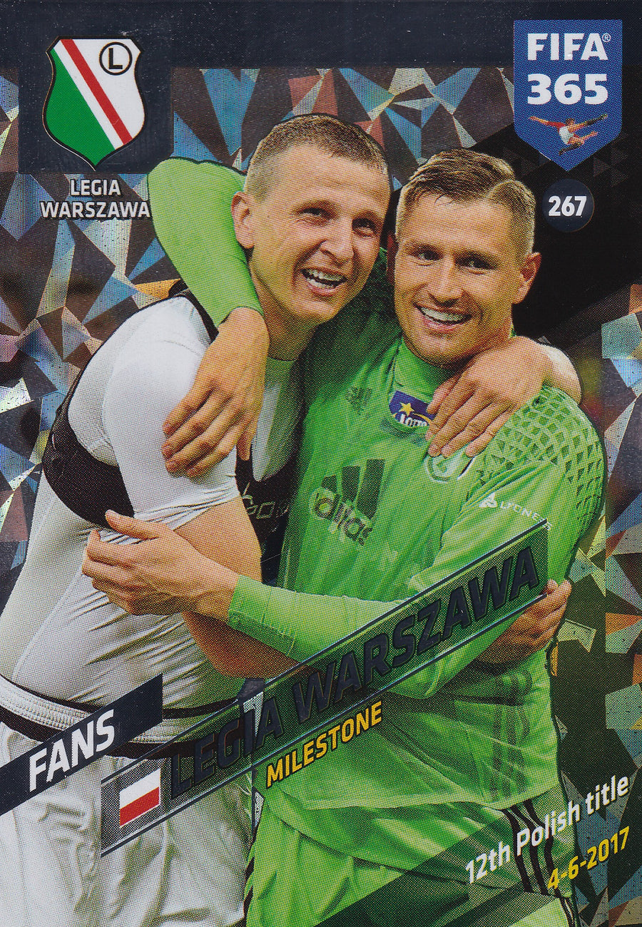 267. LEGIA WARSZAWA - POLEN - FANS - MILESTONE